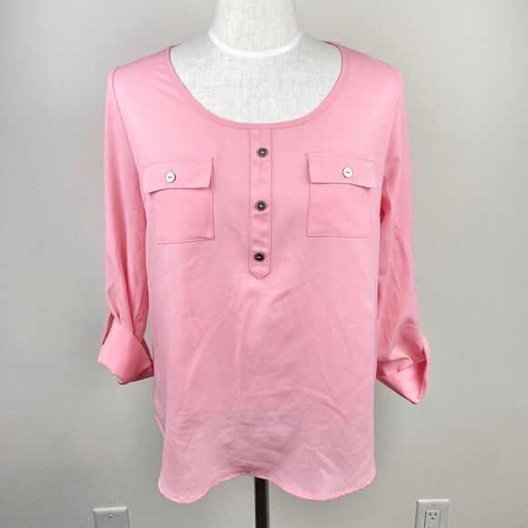Mine Button Up Blouse - Picture 1 of 5